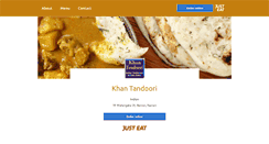 Desktop Screenshot of khan-tandoori.com