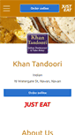 Mobile Screenshot of khan-tandoori.com